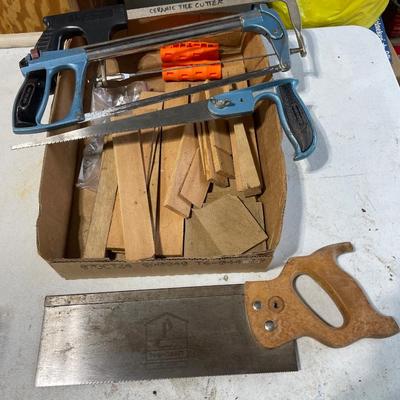 Saws and shims