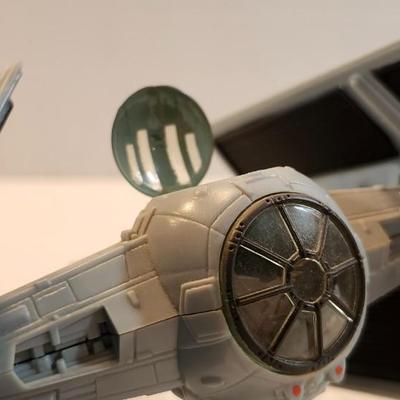 Star Wars Hasbro Lot with Millennium Falcon 2011, Action Fleet AT-AT (1995),1995Action Fleet Darth Vader Tie Fighter