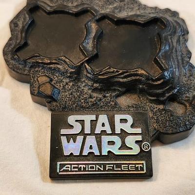 Star Wars Hasbro Lot with Millennium Falcon 2011, Action Fleet AT-AT (1995),1995Action Fleet Darth Vader Tie Fighter