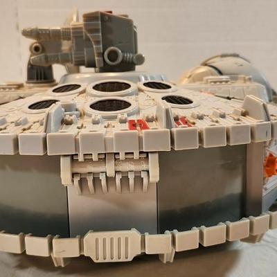 Star Wars Hasbro Lot with Millennium Falcon 2011, Action Fleet AT-AT (1995),1995Action Fleet Darth Vader Tie Fighter
