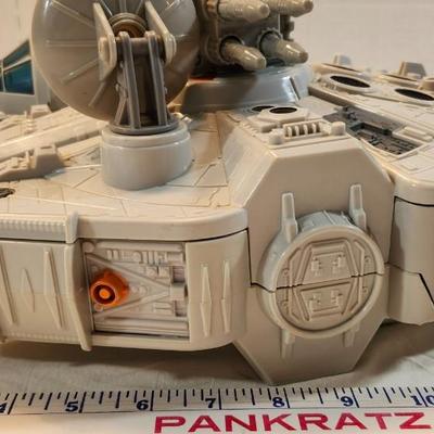 Star Wars Hasbro Lot with Millennium Falcon 2011, Action Fleet AT-AT (1995),1995Action Fleet Darth Vader Tie Fighter