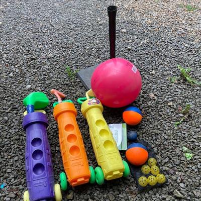 Practice your swing/tball or golf