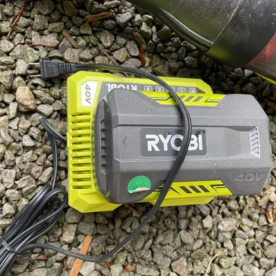 RYobi blower and battery pack
