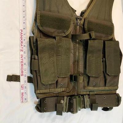Condor ETV Elite Tactical Vest and practice throwing grenade
