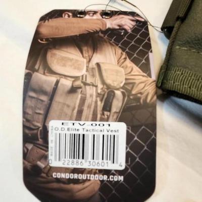 Condor ETV Elite Tactical Vest and practice throwing grenade