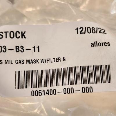 IS Mil Gas Mask w/ Filter