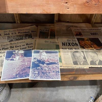 Collection of old news papers