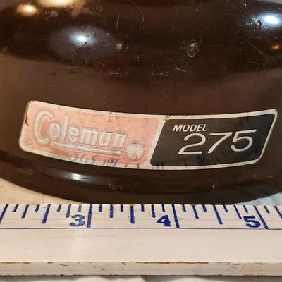 Coleman 275 Lantern with Fluted Picket Fence Globe Dated 9/79