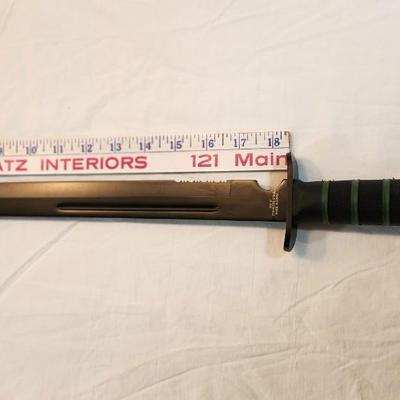 USMC Blackout Combat Tanto Sword