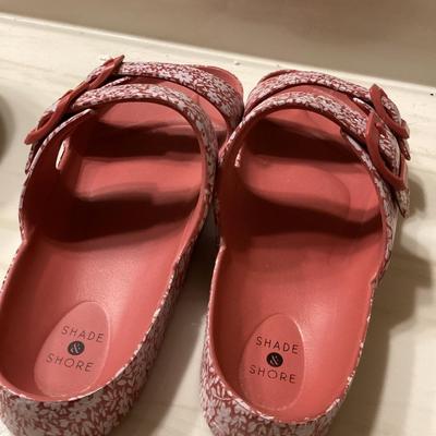 Plastic slip on shoes