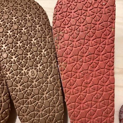 Plastic slip on shoes
