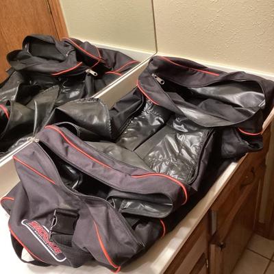XL black duffel bag