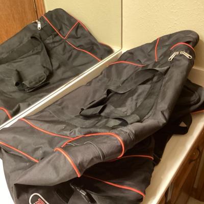 XL black duffel bag