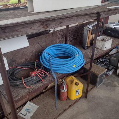 Metal Frame Storage Rack (No Contents)