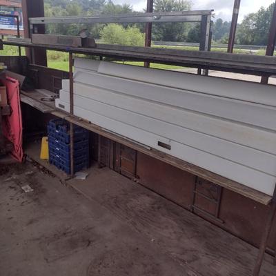 Metal Frame Tire Rack (No Contents)
