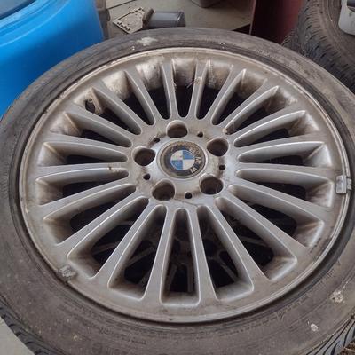 Set of Four BMW Rims with Tires
