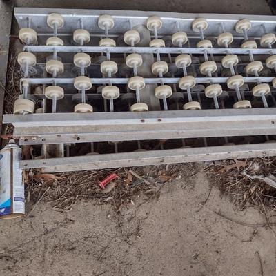 Set of Four Shop Rollers Various Sizes