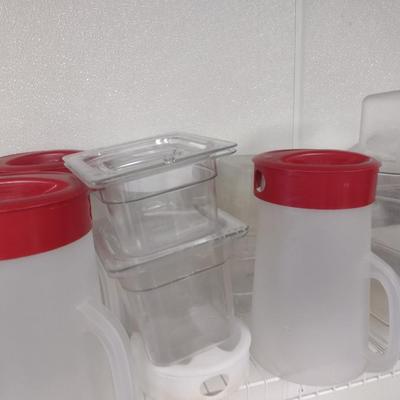Assortment of NSF Storage and Serving Containers