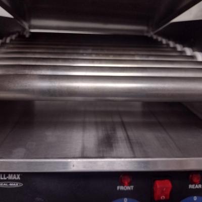 Commercial Star Hotdog Roller with Bun Warmer Bin
