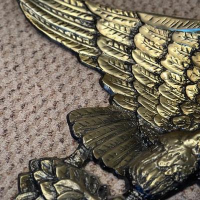 Brass Eagle Sculpture