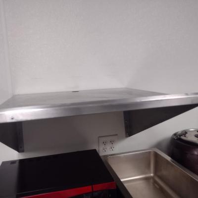 Commercial NSF Stainless Appliance Wall Shelf