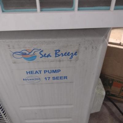 Sea Breeze Mini-Split Heat Pump and Air conditioner Wall Mount Electrical Plug-In Design