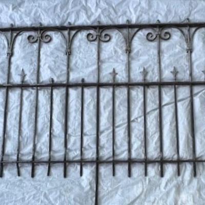 Antique Iron Fence