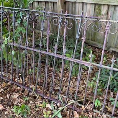 Antique Iron Fence