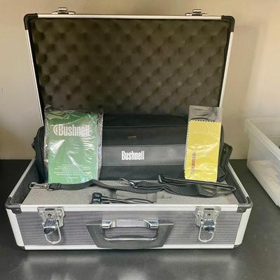 Bushnell Trophy Spotting Scope Green 20-60x65mm Tripod Hard Case Soft Case