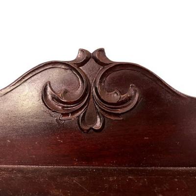 Art Nouveau Mahogany Etagere