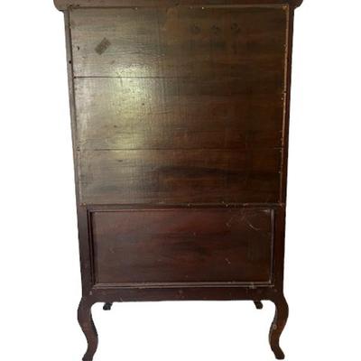 Art Nouveau Mahogany Etagere