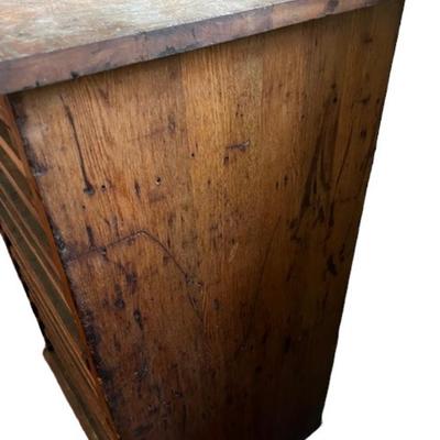 Antique Printer's Cabinet