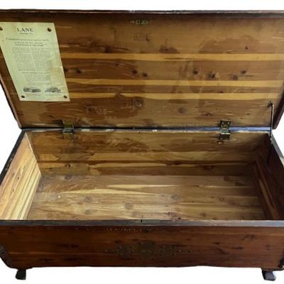 Vintage Lane Cedar Blanket Chest