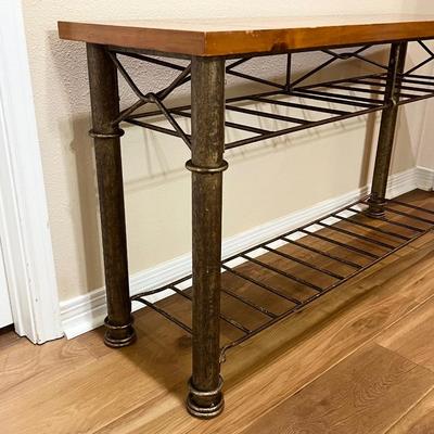 Metal / Wooden Table ~ *Read Details