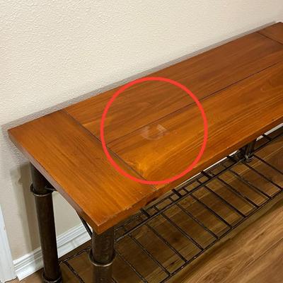 Metal / Wooden Table ~ *Read Details