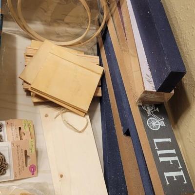 Wooden Arts and crafts bundle