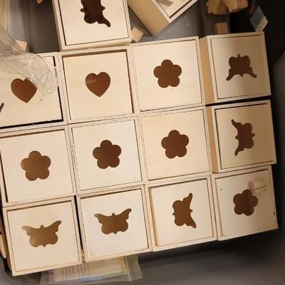 Wooden Arts and crafts bundle