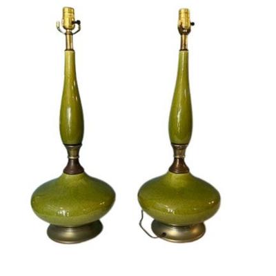 Pair of Mid-Century Modern Lamps