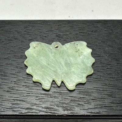 Chinese Jade Butterfly Pendant