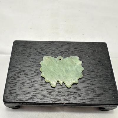Chinese Jade Butterfly Pendant