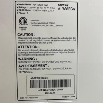 Coway Airmega Air Purifier