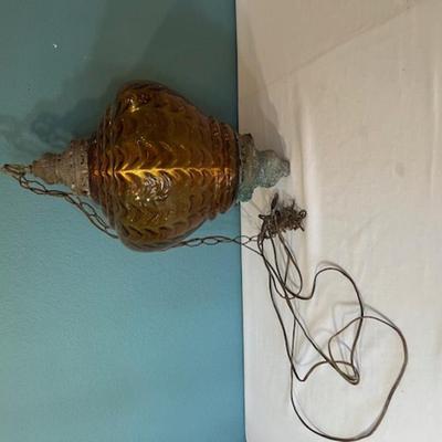 Mid-Century Swag Lamp