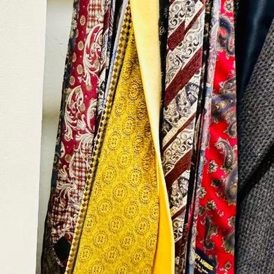 Lot of Mens Ties all shown in photo