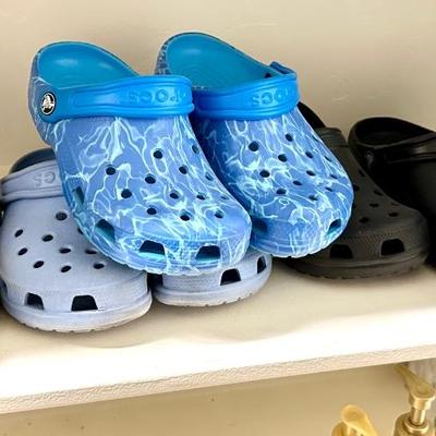 Lot of Children Crocs Shoes Size 1-3 Some like new