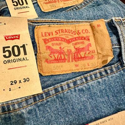 2 Pair of Levis 501 Jeans Size 29x30