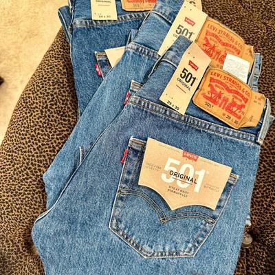 3 pair of Levis 501 Jeans Size 29x30