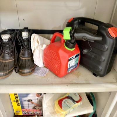 Garage Cabinet & Contents - Full of Fun stuff! Take a LOOK!!! Everything in photos included!!!