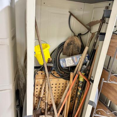 Garage Cabinet & Contents - #3! Everything in photos included! Check out the photos!!!