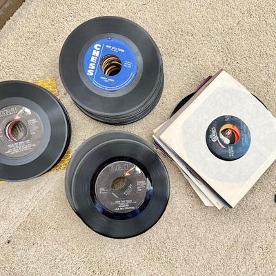 Lot of 45 records. So fun! All included!