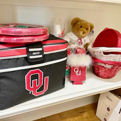 Have an OU tailgate party! All supplies included! New Cooler!